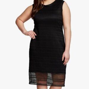 Mesh sleeveless dress by The Vanity Room, Size 3X, NWOT